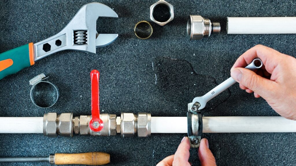 Orange Drain cleaning